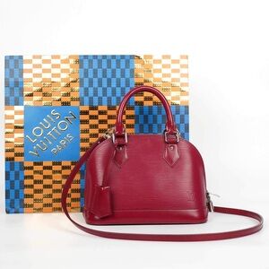 🌹💐 Authentic Louis Vuitton Alma BB crossed bag 🌷🌷